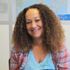 In this March 20, 2017, file photo, Nkechi Diallo, then known as Rachel Dolezal, poses at the bureau of The Associated Press in Spokane, Wash. Her latest venture, an OnlyFans page, caught Black Twitter off guard yesterday after photos were leaked.
